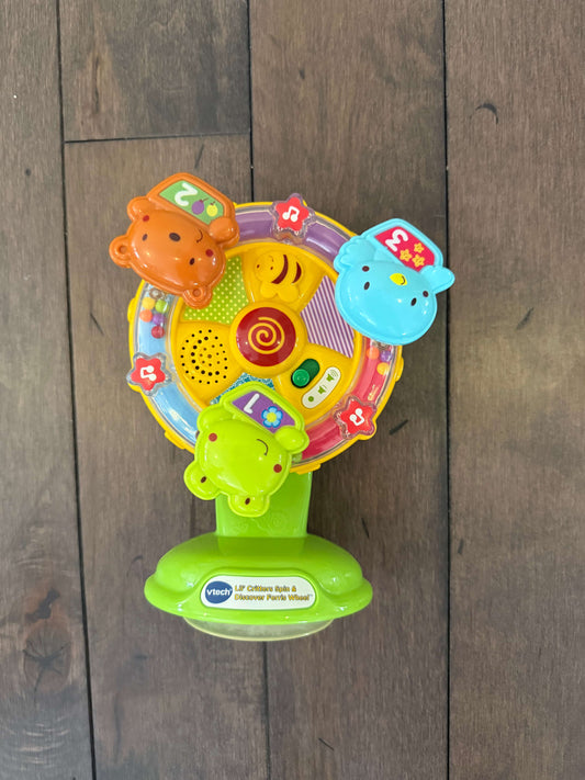 Vtech Lil’ Critters Turn & Discover wheel