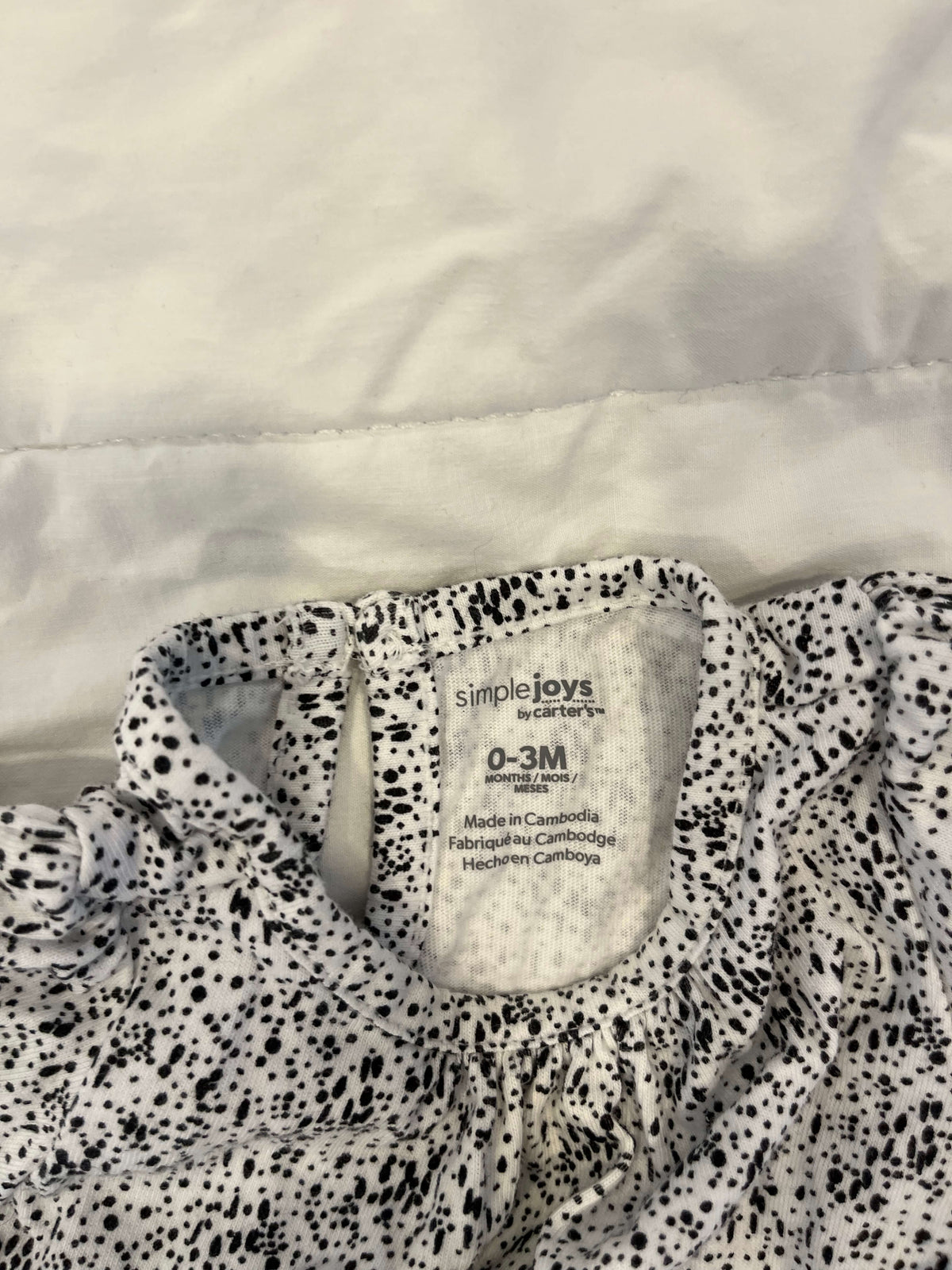 Simple Joys by Carters Girls Romper VGUC 0-3M , Kids 3 Month (0-3M)