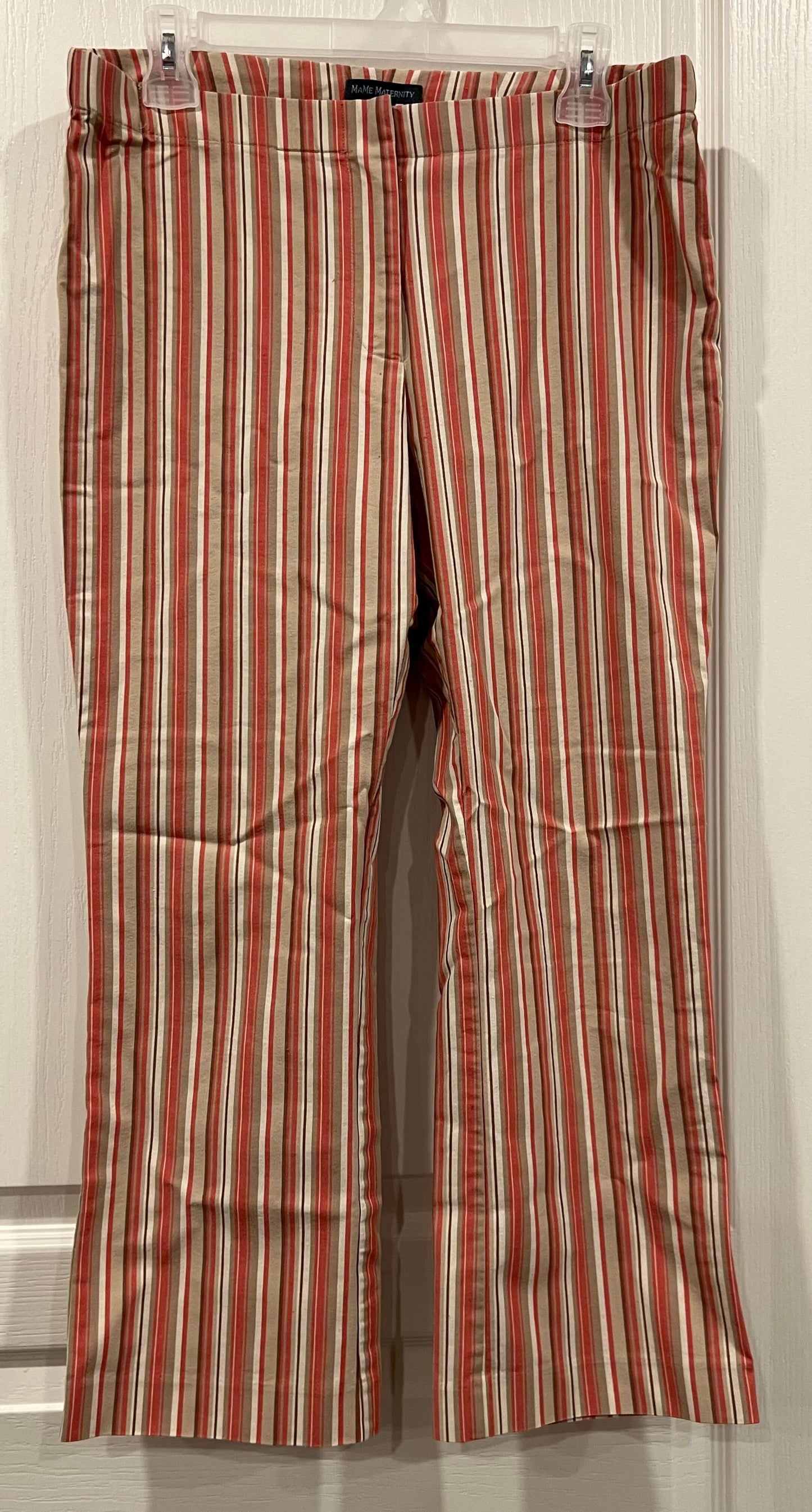 MaMe Maternity Striped Pants, size Small, VGUC, Maternity S (4-6)