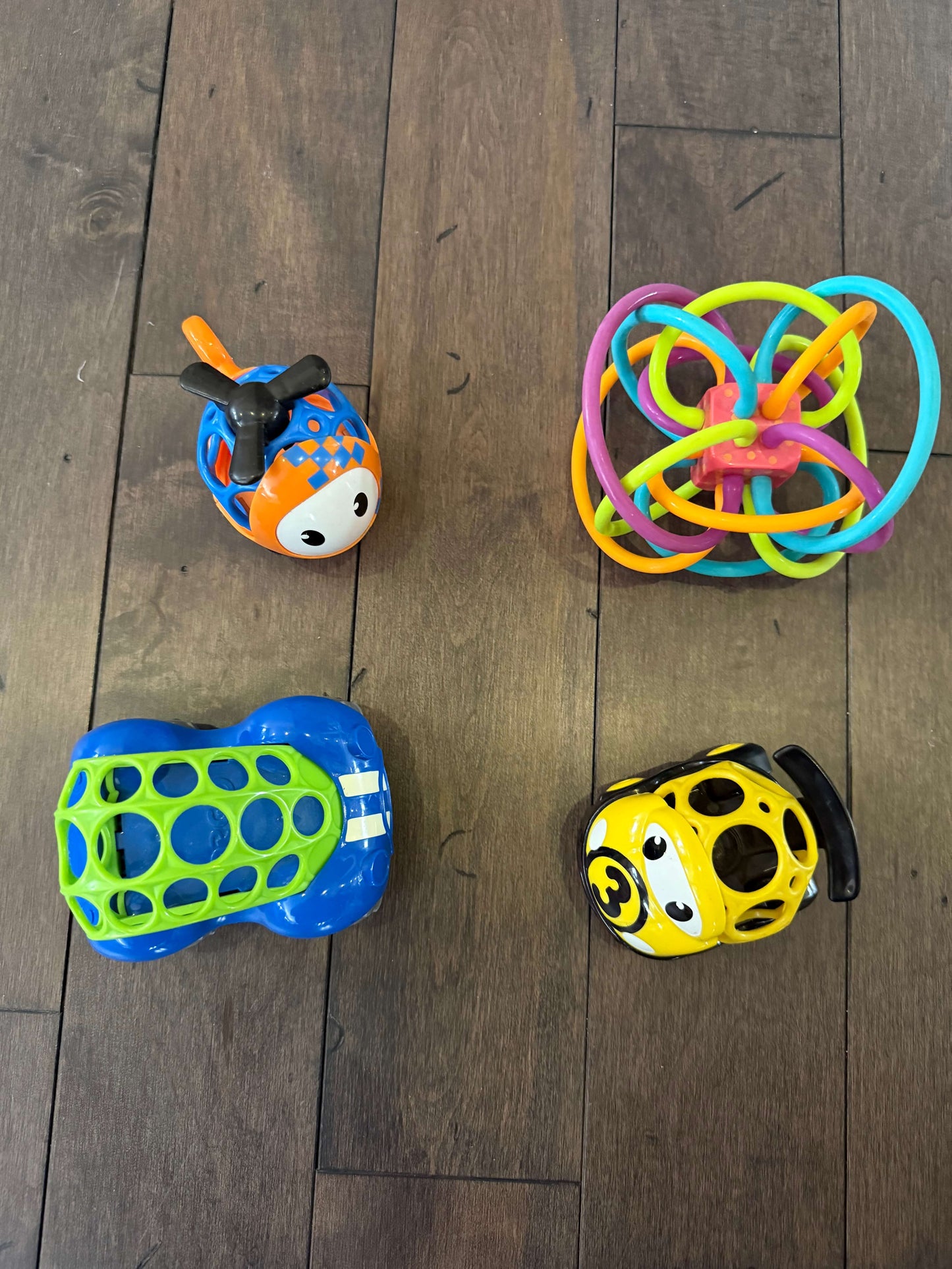 Infant & toddler toys - 4 items including cars