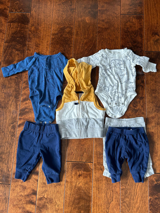 Carters Vest set, size 3 month, Kids 3 Month (0-3M)