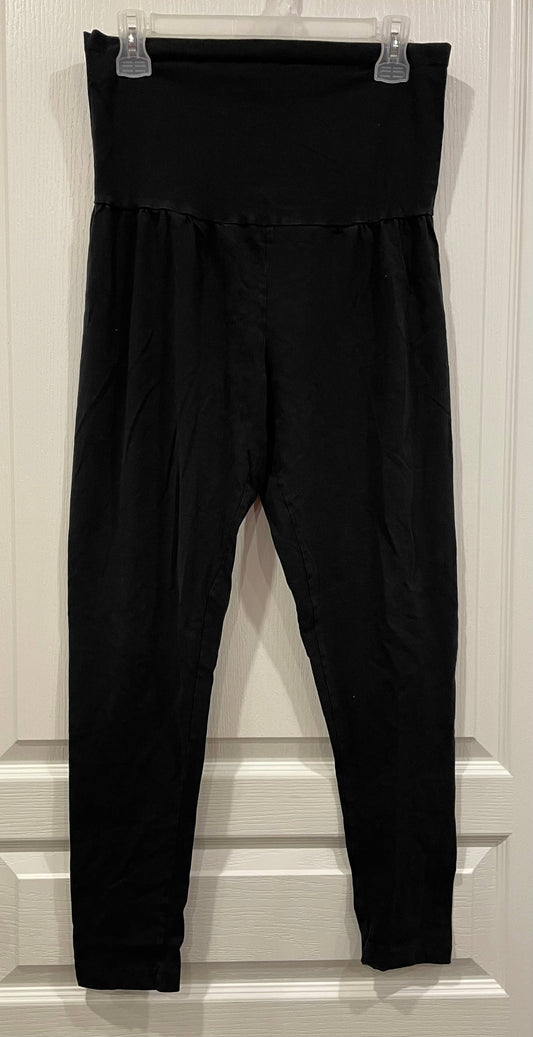 Black Maternity Leggings by George, size Large, Very Good Used Condition (VGUC), Maternity L (12-14)