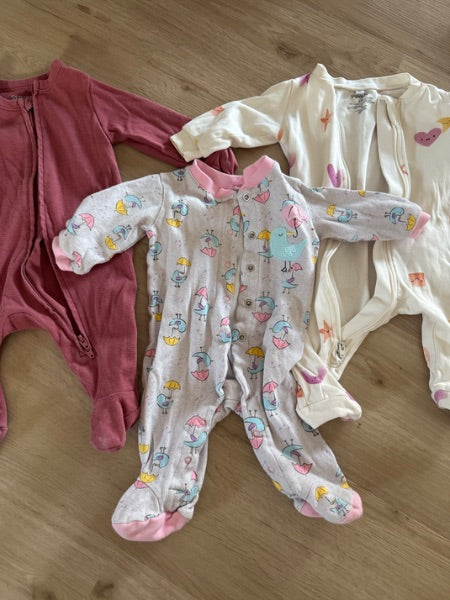 Set of 3 Sleepers, Kids 3 Month (0-3M)