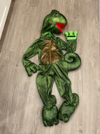 EUC, Chameleon Halloween Costume, Size 3T, Kids 3T