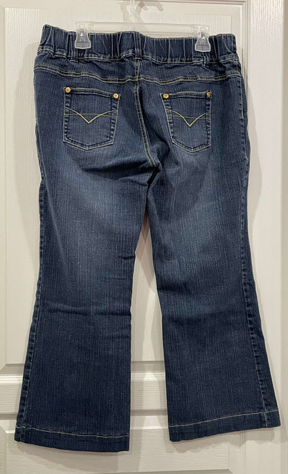 Thyme Maternity Blue Jeans, size , Very Good Used Condition (VGUC), Maternity L (12-14)