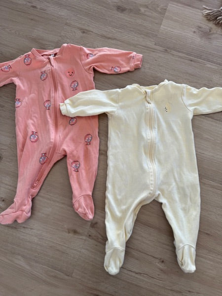 Pack of 2 Pekkle Sleepers, Kids 6 Month (3-6M)