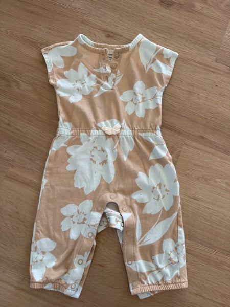 Carter's Summer Floral Jumpsuit , Kids 6 Month (3-6M)