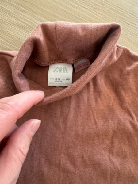 Zara 3-6 Month Turtleneck, Kids 6 Month (3-6M)