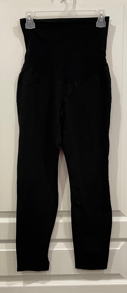 Black Maternity Jeggings, size X-Small, Excellent Used Condition (EUC), Maternity XS (0-2)