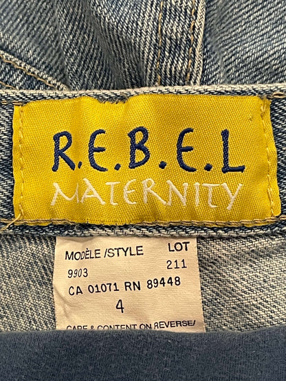 Denim Maternity Shorts, size 4 (Small), Maternity S (4-6)
