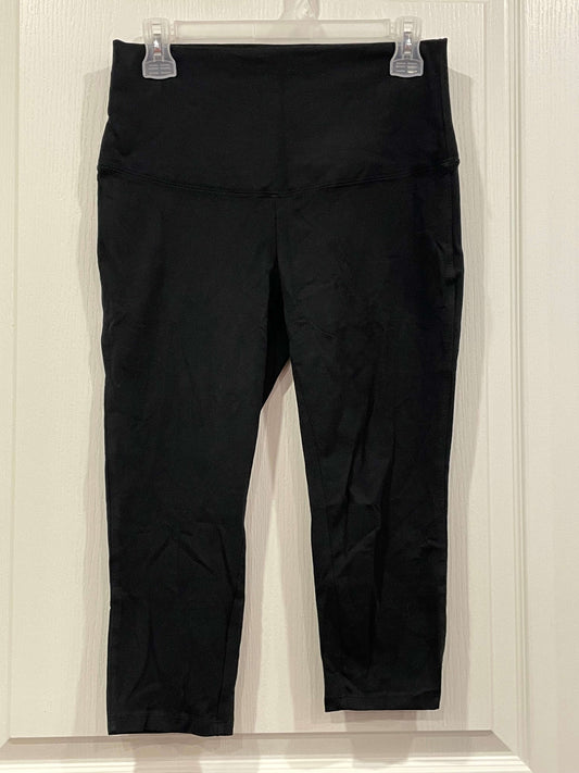 Black Maternity Capri Leggings, size Small , Maternity S (4-6)