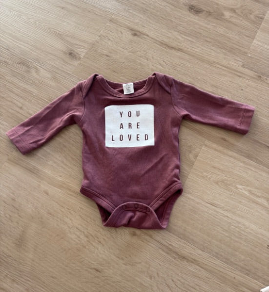 "You Are Loved" Onesie, Kids 3 Month (0-3M)