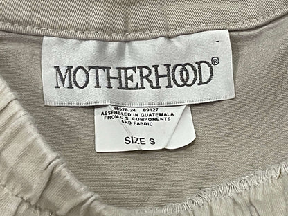 Khaki Short Cargo Maternity Skirt, size Small, Maternity S (4-6)