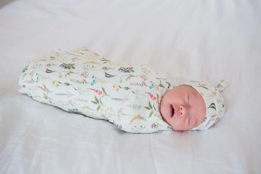 Copper Pearl Swaddle Blanket - Aspen