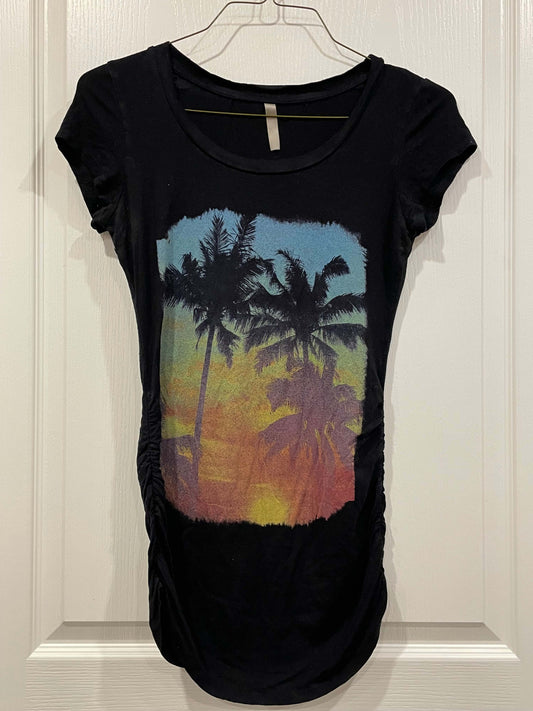 Thyme Maternity Black T-shirt, size Small, Maternity S (4-6)