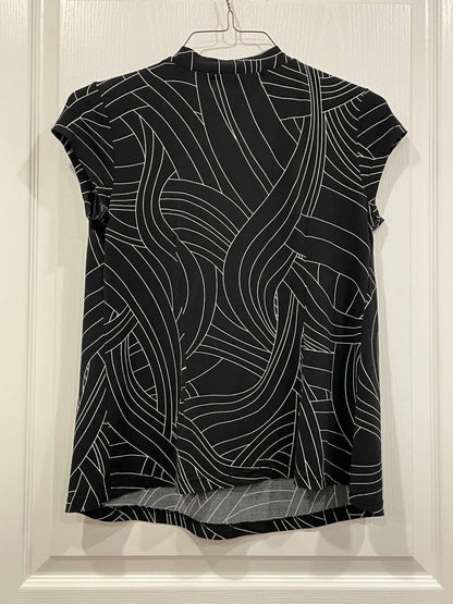 Tomorrow’s Mother, Black S/S Shirt, size Small, Maternity S (4-6)