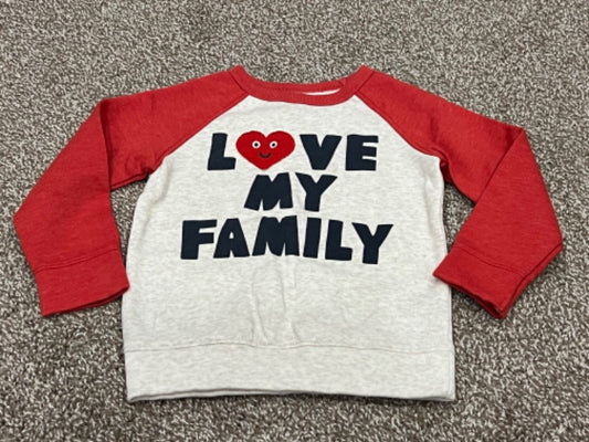 Love My Family L/S shirt, size 3T