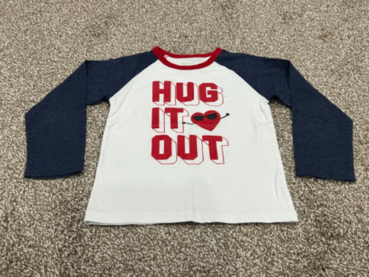 “Hug it Out” L/S t-shirt, size 3T