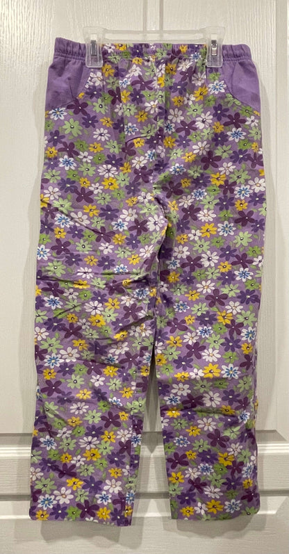 Cute Maternity Pants with Floral Pattern, size Small, Maternity S (4-6)