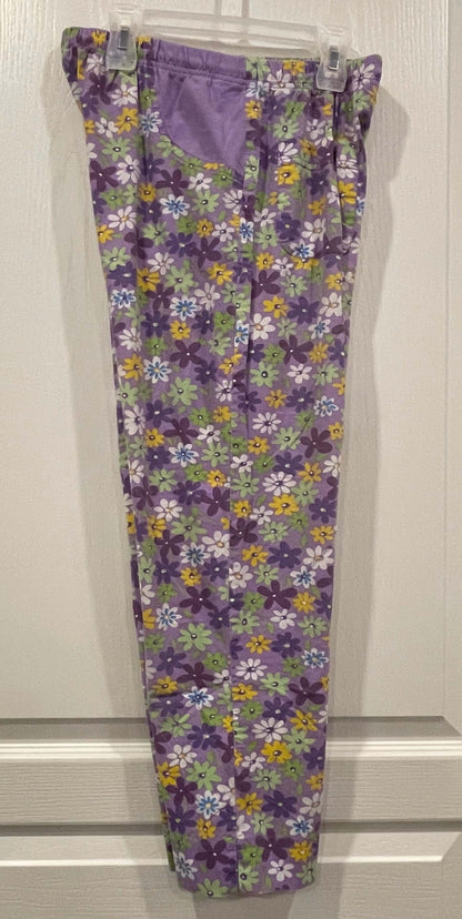 Cute Maternity Pants with Floral Pattern, size Small, Maternity S (4-6)