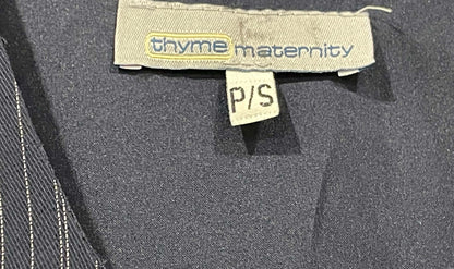 VGUC, Thyme Maternity Navy Dress, size Small, Maternity S (4-6)