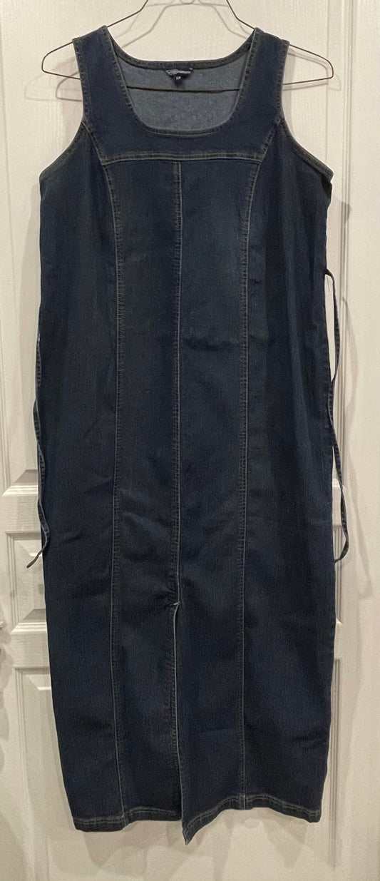 Thyme Maternity, Long Denim Dress, size Small, Maternity S (4-6)
