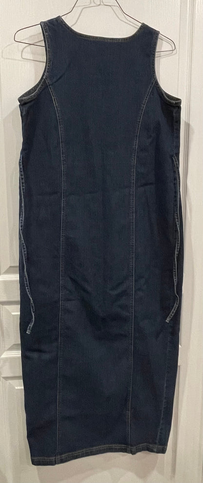 Thyme Maternity, Long Denim Dress, size Small, Maternity S (4-6)