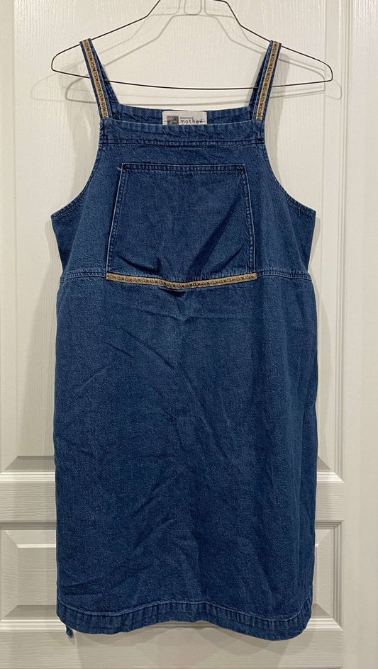 Tomorrow’s Mother Sport short Denim dress, size Medium, Maternity M (8-10)