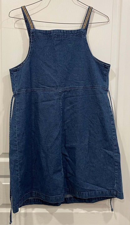 Tomorrow’s Mother Sport short Denim dress, size Medium, Maternity M (8-10)