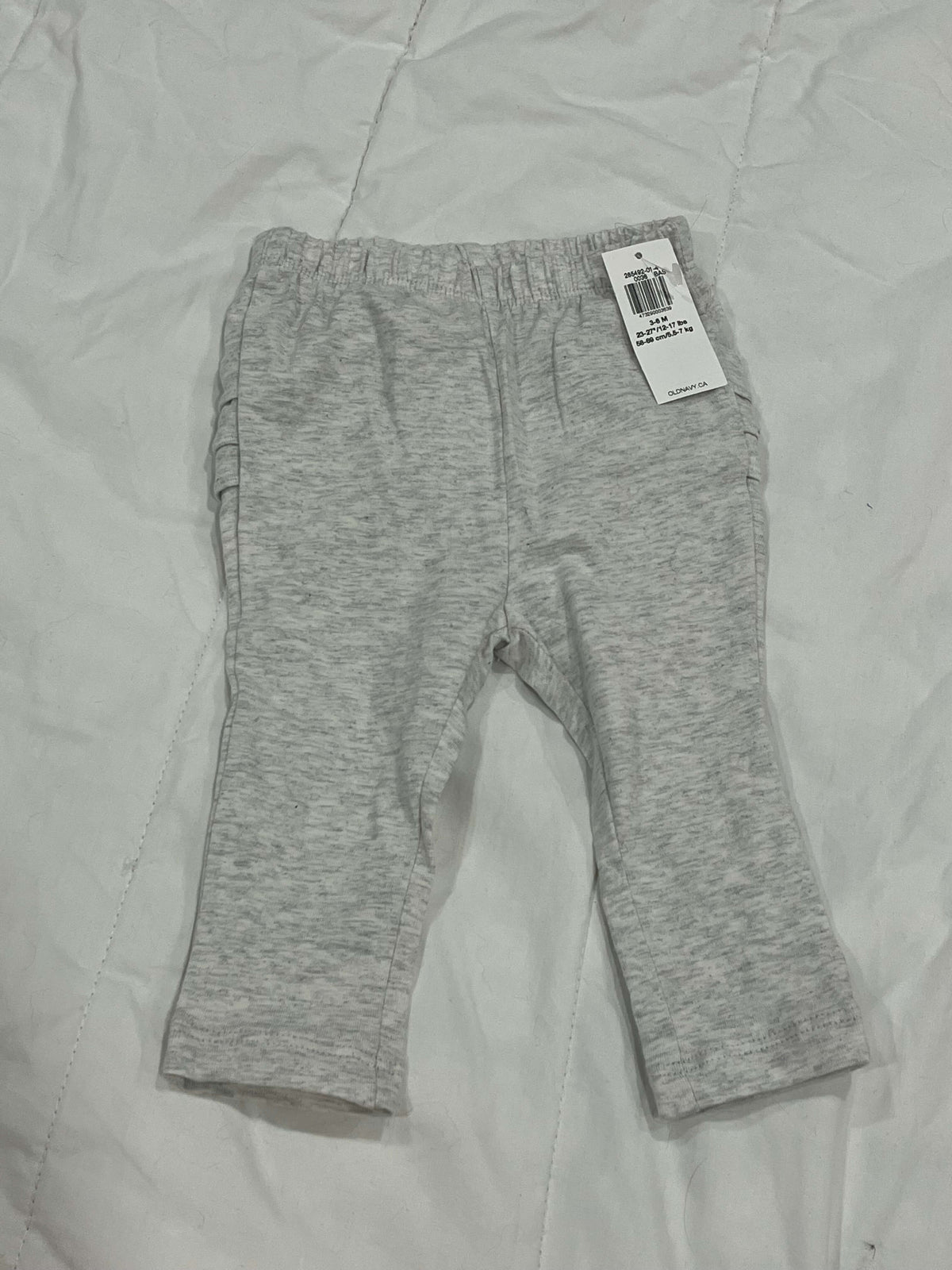Baby Girls Old Navy Leggings with Ruffle NWT 3-6M, Kids 6 Month (3-6M)