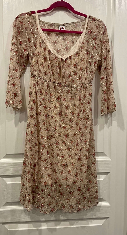 Maternity/Postpartum Floral Dress from JW, size Small, Very Good Used Condition (VGUC), Maternity S (4-6)