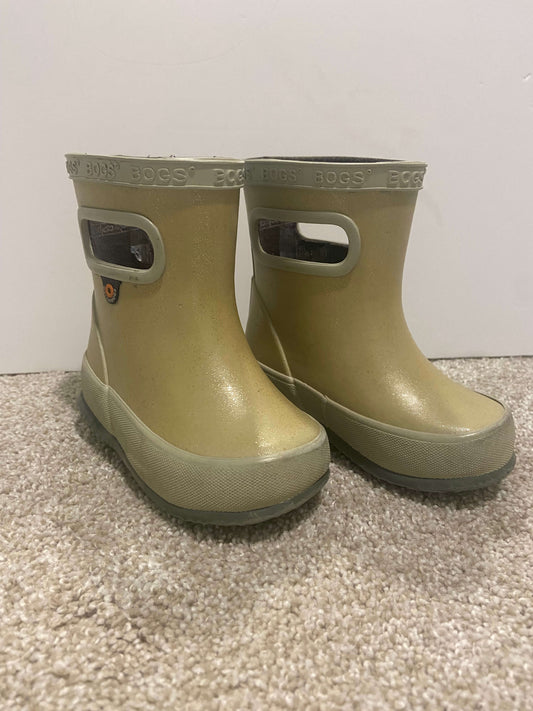 Gold sparkly Bogs, Shoes 4 (Baby: 0-12 mth)