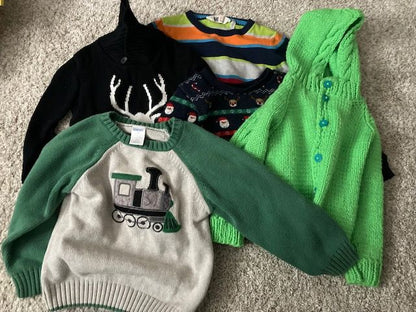 Thick sweaters bundle (5), Kids 2T