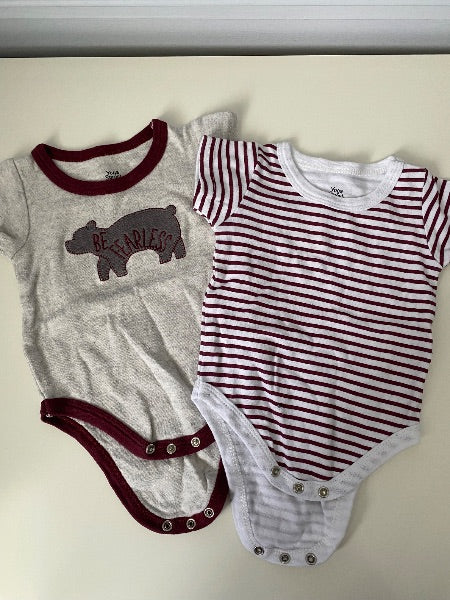 Organic Cotton Onesies, 3 months