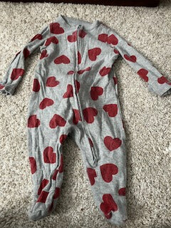 Assorted sleepers (6) newborn - 6 months, Kids 6 Month (3-6M)