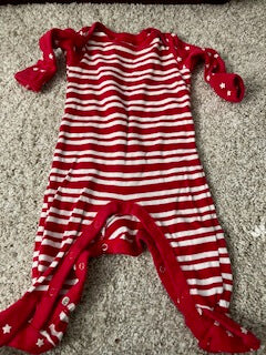 Assorted sleepers (6) newborn - 6 months, Kids 6 Month (3-6M)