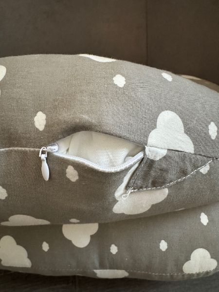 Grey Momcozy Nursing Pillow