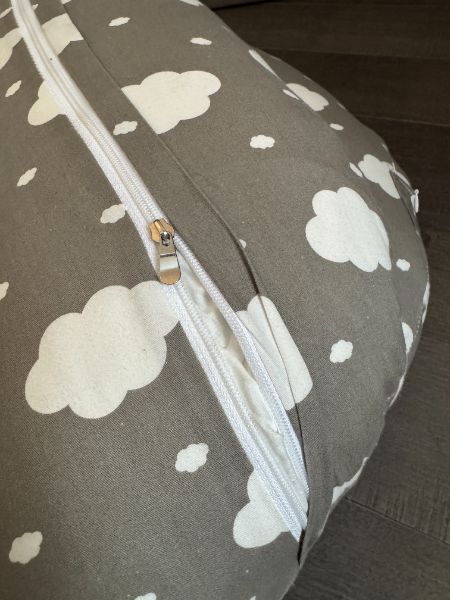 Grey Momcozy Nursing Pillow