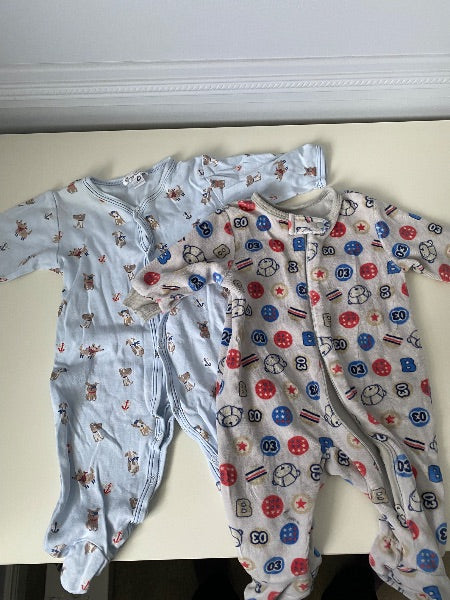 Bundle of 5 Sleepers, 3 months , Kids 3 Month (0-3M)