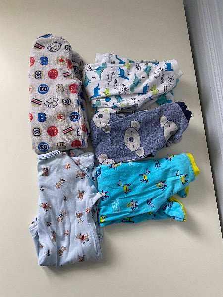 Bundle of 5 Sleepers, 3 months , Kids 3 Month (0-3M)