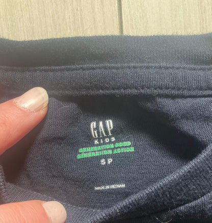 Gap Generation Good navy long sleeve T , Kids 7 & 8