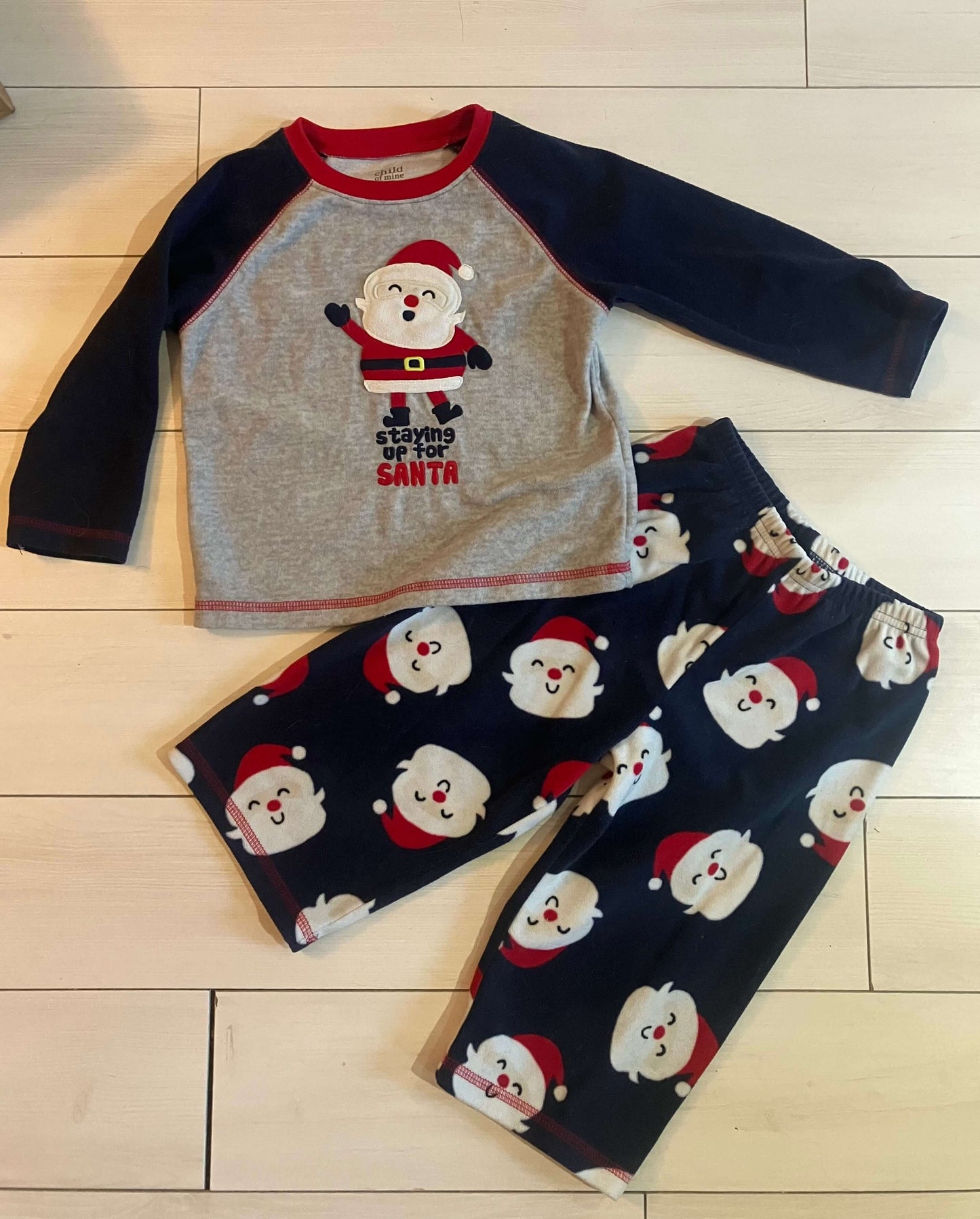 Fleece Christmas pajamas, Kids 24 Month (18-24M)