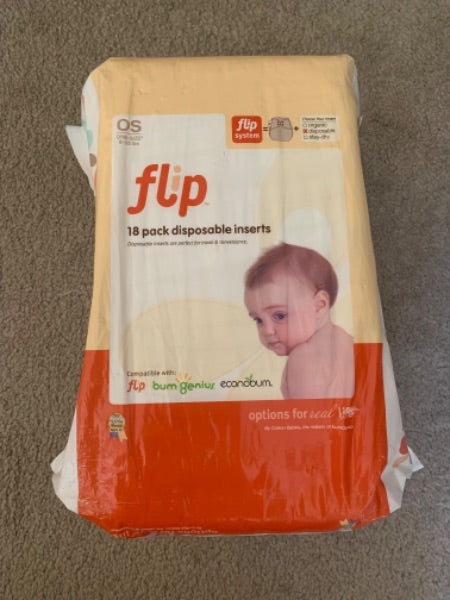 Bamboo cloth diaper disposable inserts