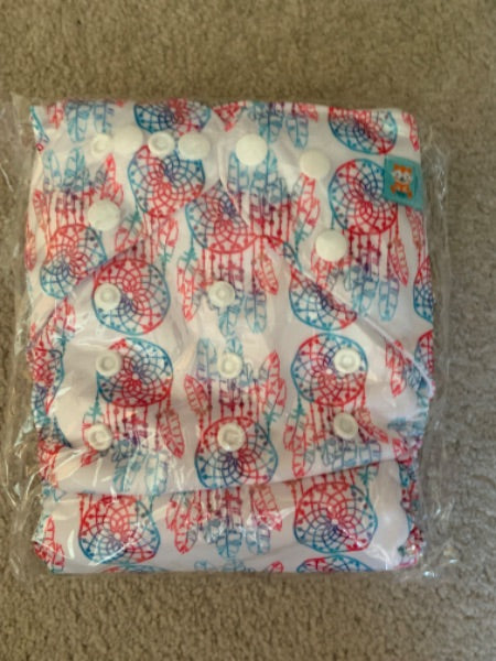 Alva baby dream catcher cloth diaper o/s