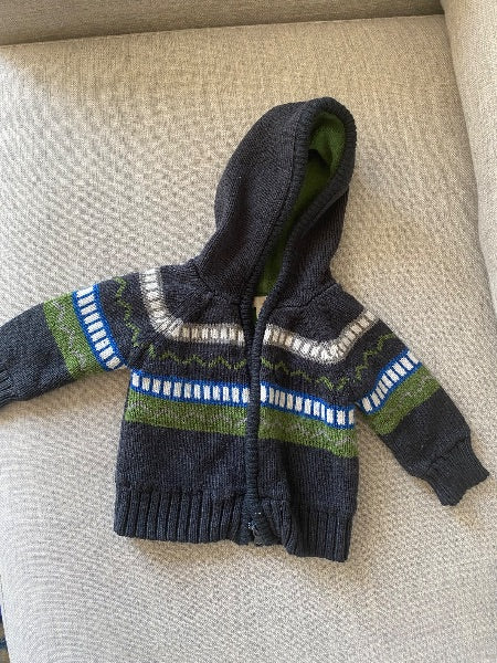 Fair Isle Sweater, 6 months , Kids 6 Month (3-6M)