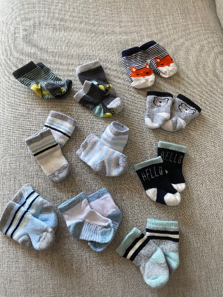 Baby socks - 10 pairs