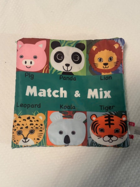 Fabric Match & Mix Animal book