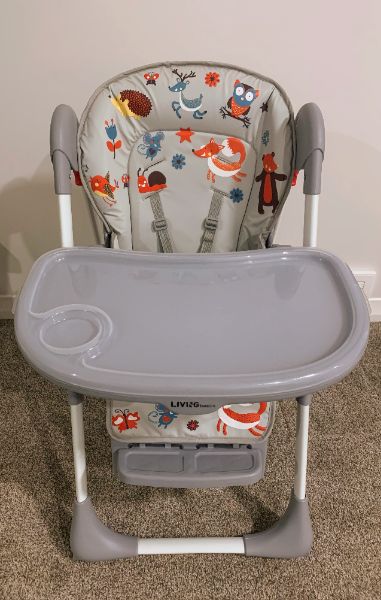 LIVINGbasics High Chair MRSP $119.99