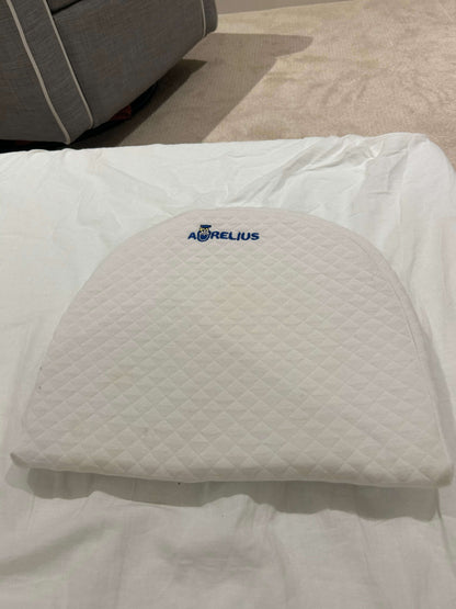 Aurelius Universal Bassinet Wedge Pillow for Baby Mattress | Acid Reflux and Newborn Nasal Congestion Reducer |