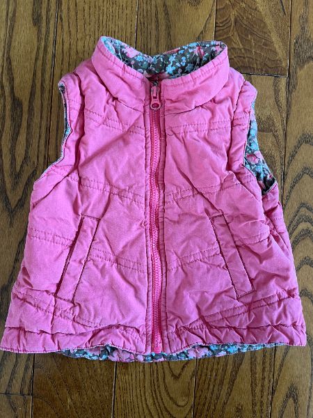 Pink Vest 6-9M